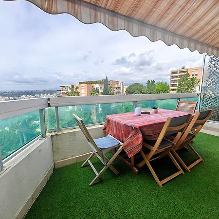 2 Bedroom Flat With Terrasse & Car-Park Nice Ouest Exteriör bild
